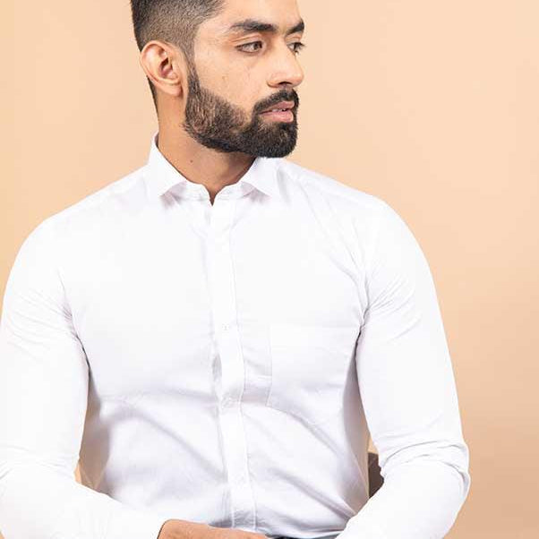 buy best white shirts for men in India