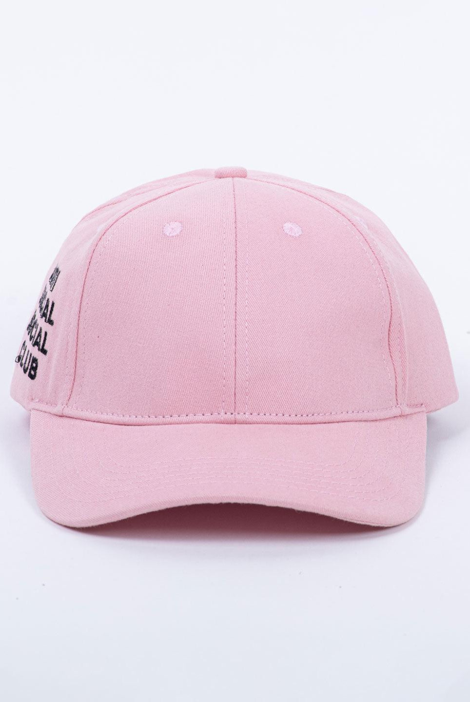 Baby Pink Free Size Unisex Baseball Caps - Tistabene