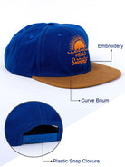 Hello Summer Multi Color Free Size Unisex Baseball Caps - Tistabene