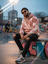 Judge Me when You Are Perfect Tie and Dye Hoodie