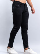 black denim jeans 