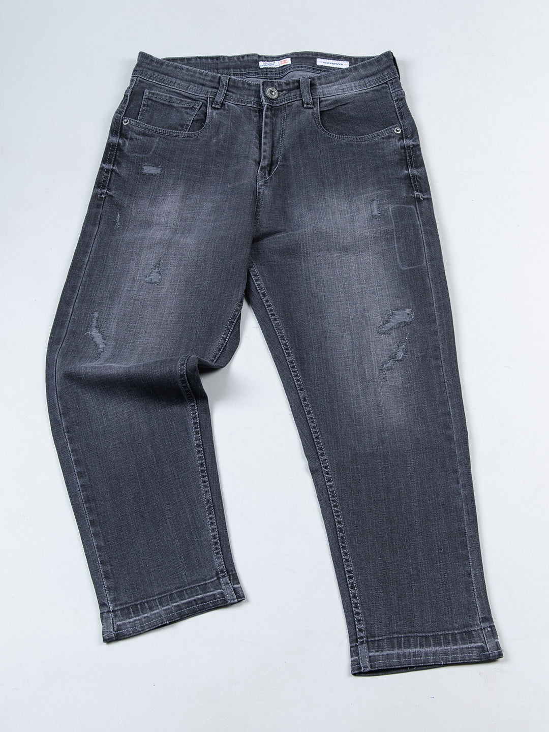 grey denim jeans