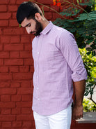 cotton check shirt