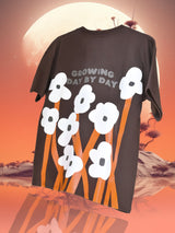 half sleeve oversized t-shirt