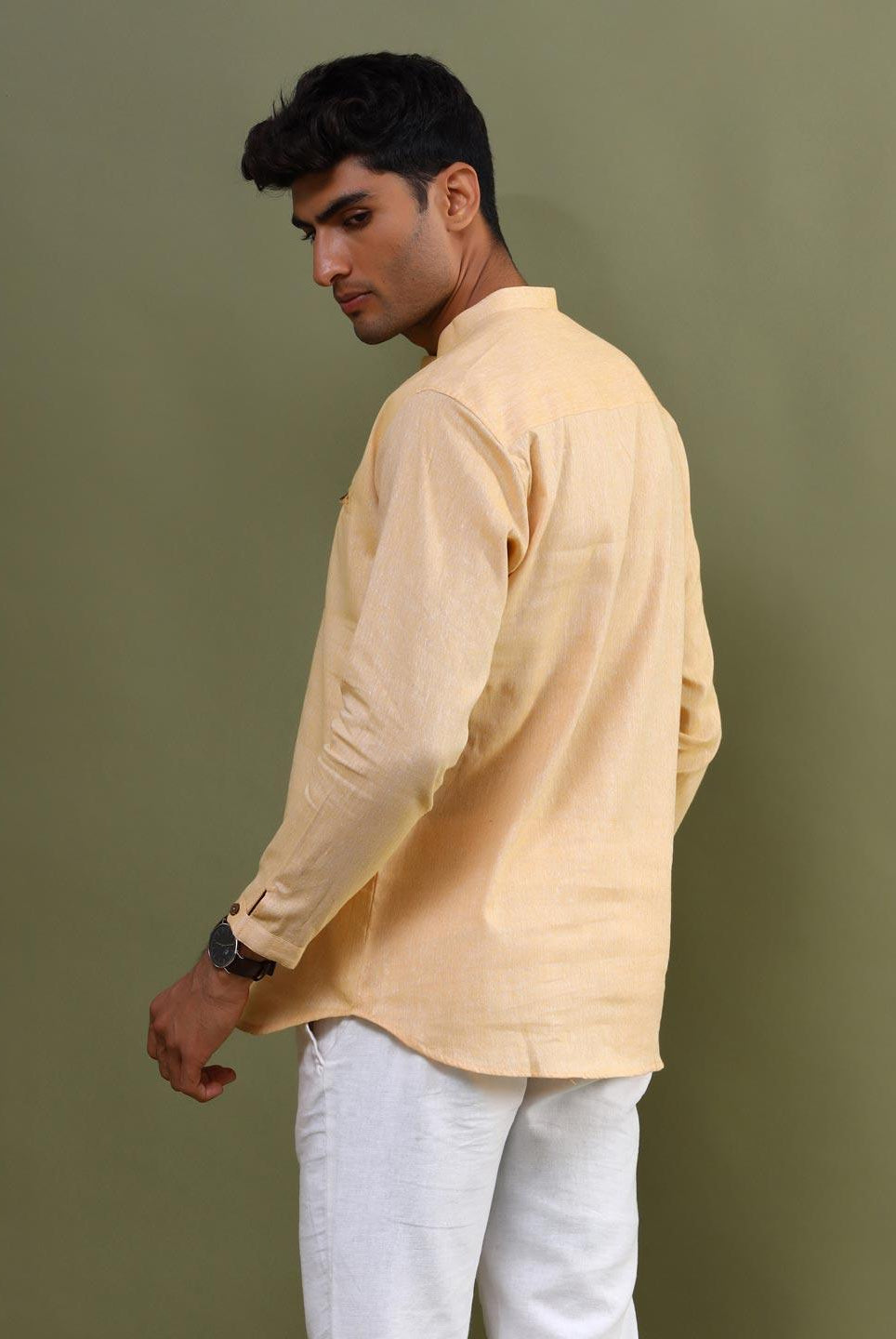 Candolim Cotton and Linen Shirt - Tistabene