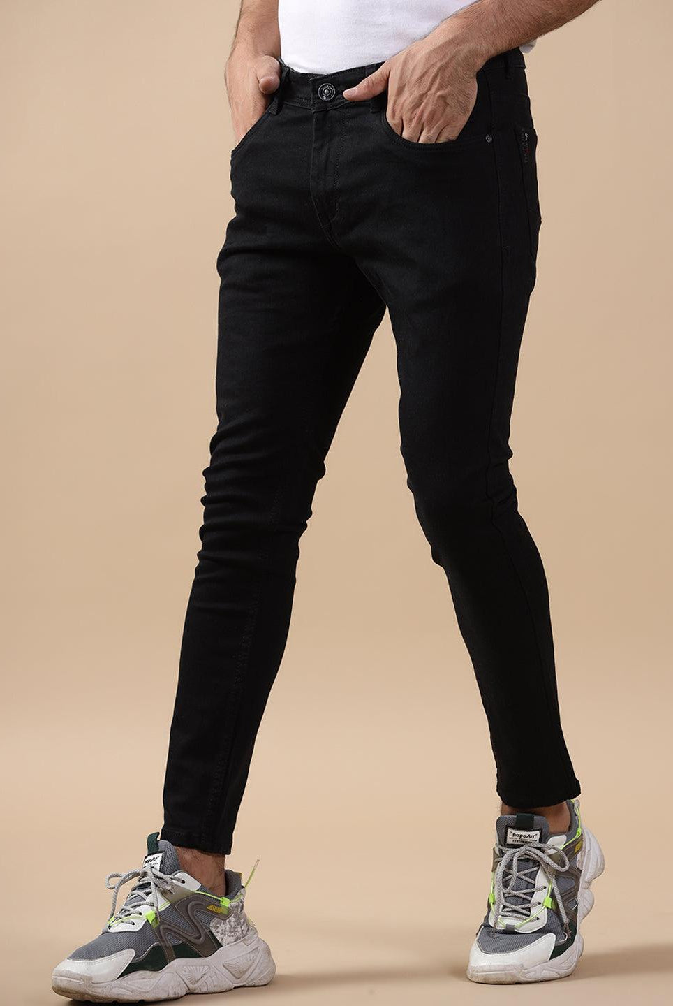 Black Denim Jeans For Men 