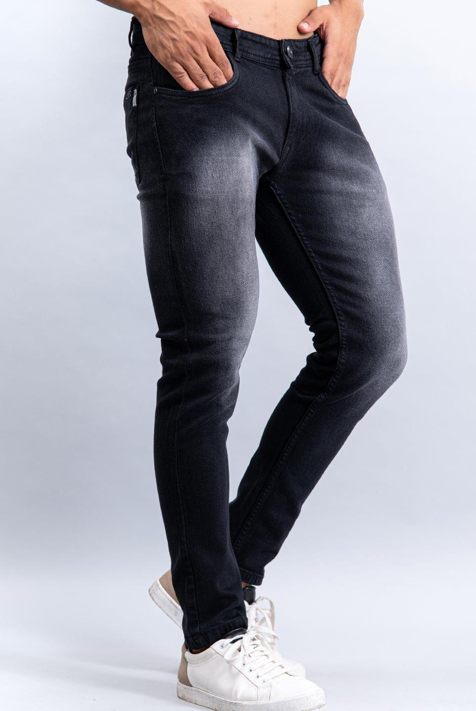 denim black jeans for men