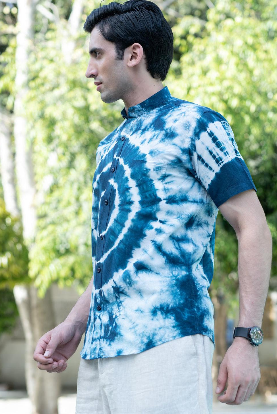 tie and dye shirt for men