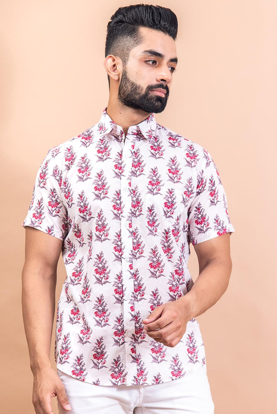 flower printed shirts