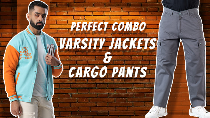 varsity jackets with cargo pants