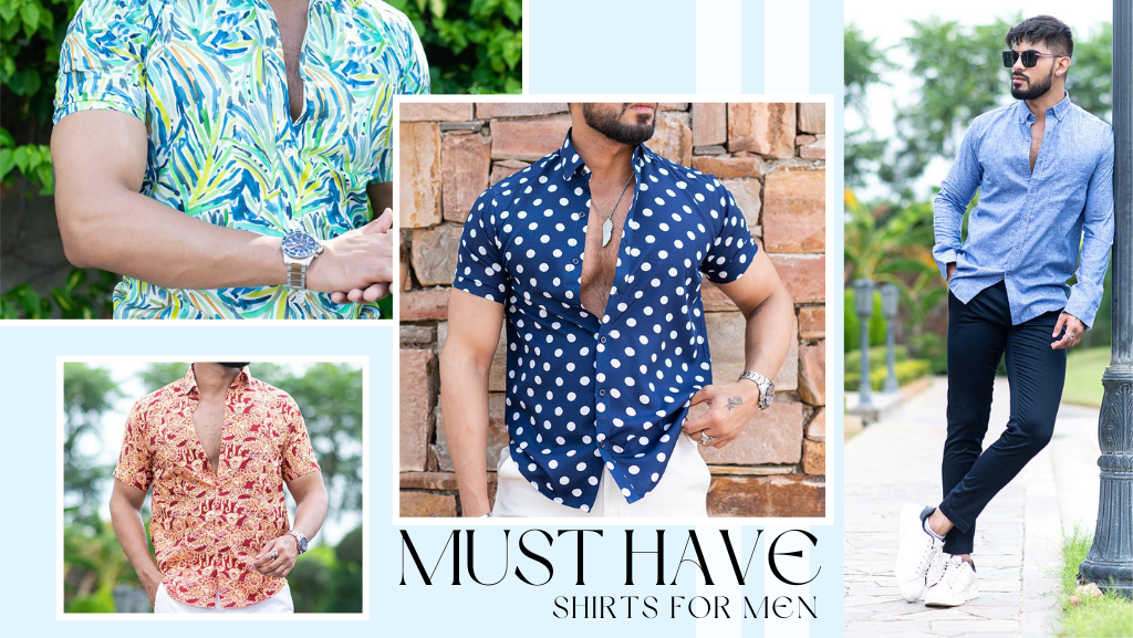 Must Have Shirts For Men's Wardrobe