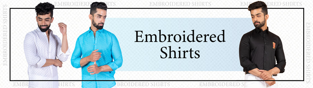 embroidered shirts