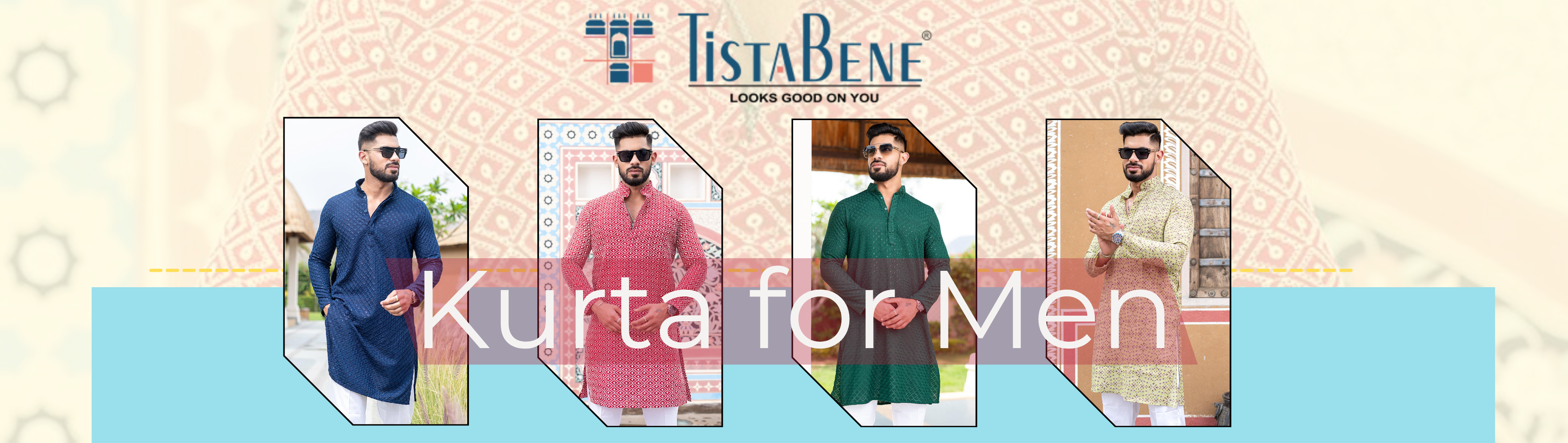 Explore the Latest and Trendiest Collection of Men’s Embroidered Kurta