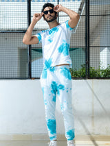 buy tie and dye co ord sets for men