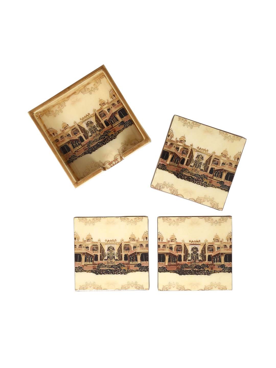 Afreen Set Of 6 Coaster