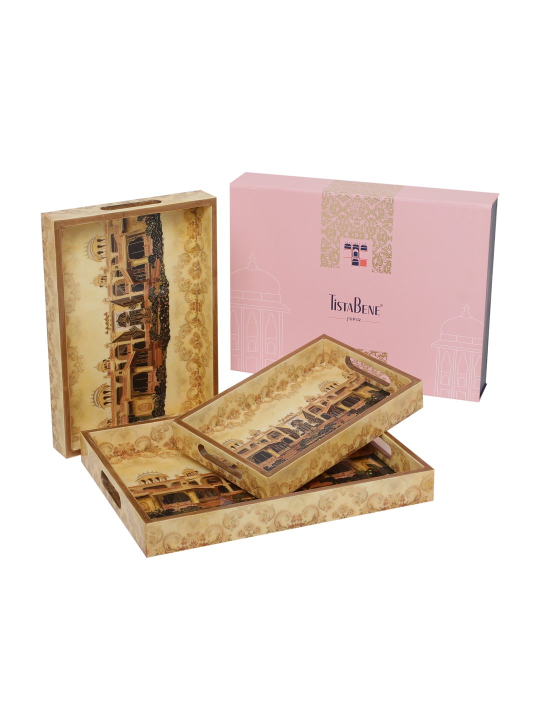 rectangle decor tray