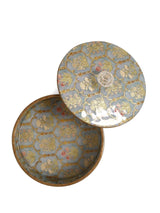 Round decorative box