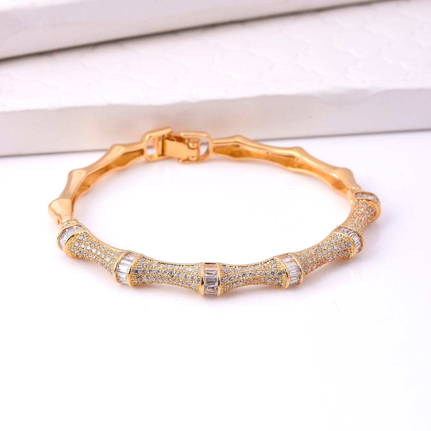 Designer American Diamonds Plated Bracelet