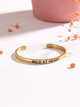 18 K Gold Plated Wild at Heart Bracelet