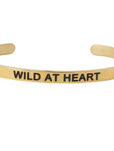 18 K Gold Plated Wild at Heart Bracelet