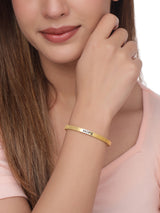 18 K Gold Plated Hope Bracelet