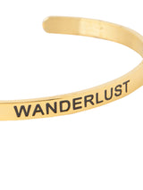 18 K Gold Plated Wanderlust Bracelet