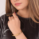 18 K Gold Plated Infinity Bracelet