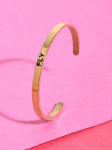 18 K Gold Plated Fly Bracelet