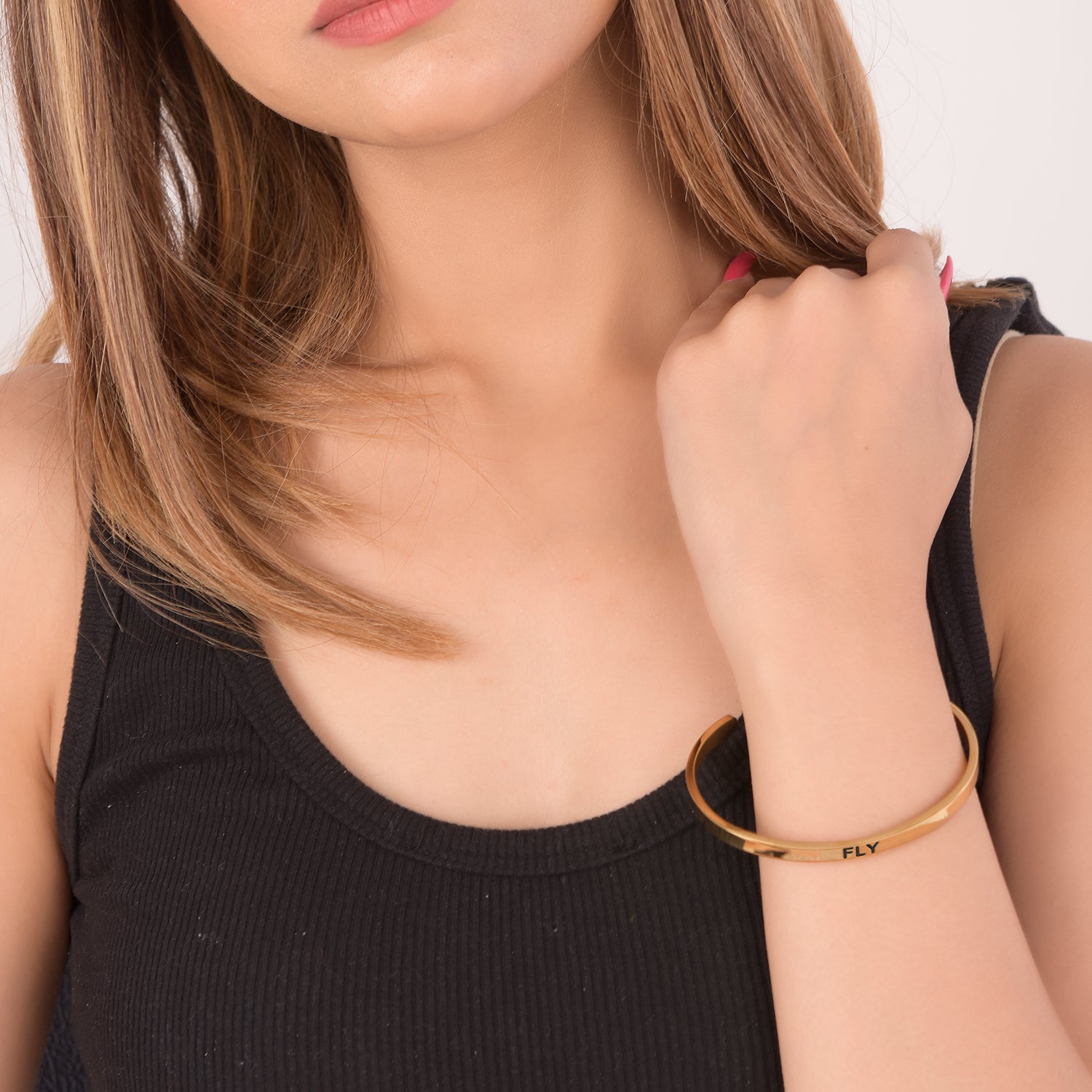 18 K Gold Plated Fly Bracelet