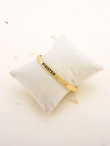 18 K Gold Plated No 1 Sister Bracelet