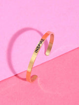 18 K Gold Plated Inspire Bracelet