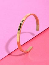 18 K Gold Plated Inspire Bracelet