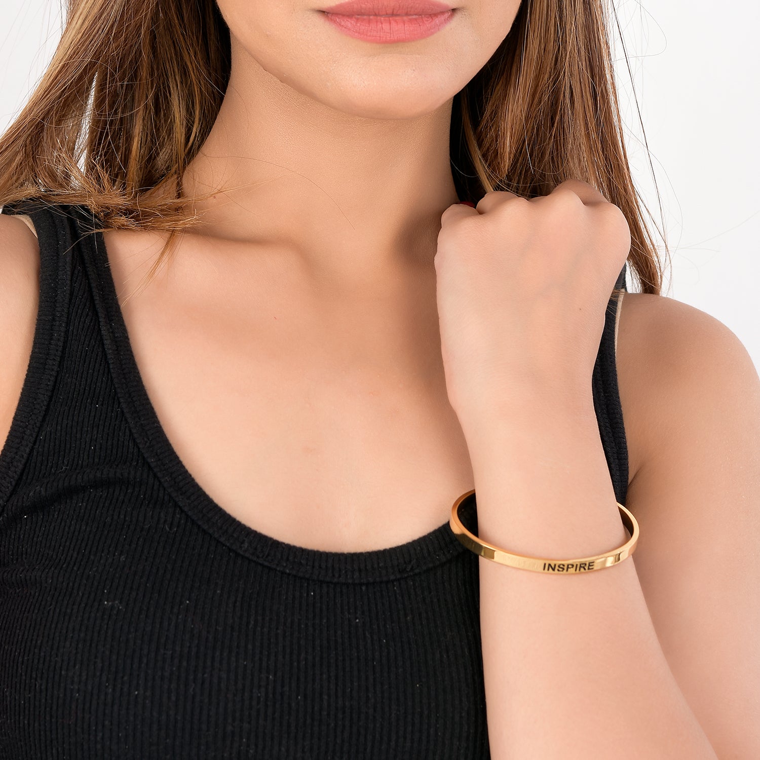 18 K Gold Plated Inspire Bracelet