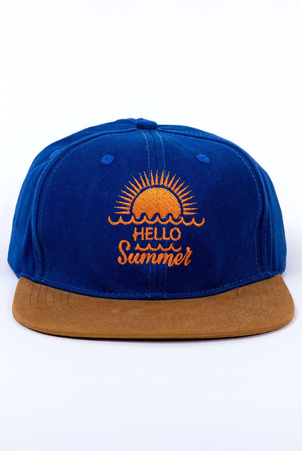 Hello Summer Multi Color Free Size Unisex Baseball Caps - Tistabene