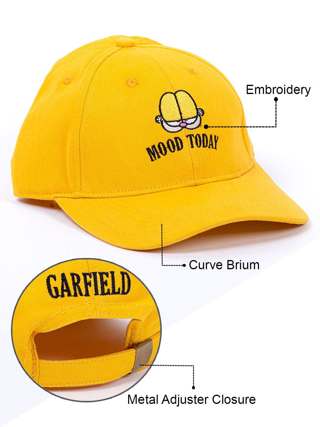 Mood Today Yellow Free Size Unisex Baseball Caps - Tistabene