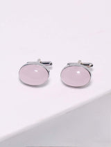 Classic Colored Stones Bullet Back Cufflink