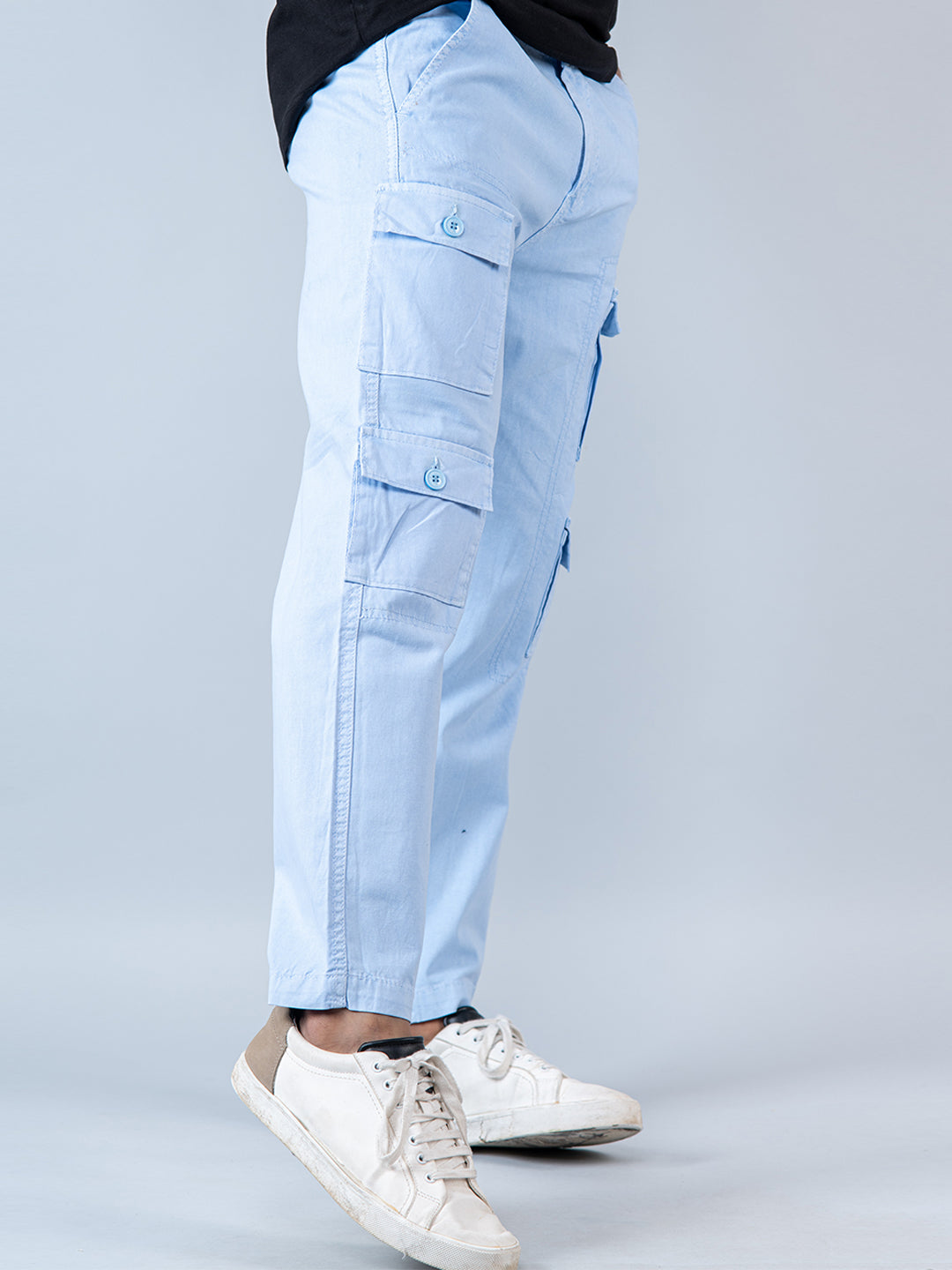 DENNISON Men Blue Solid Smart Auto Fit Waist Formal Trousers –  dennisonfashionindia