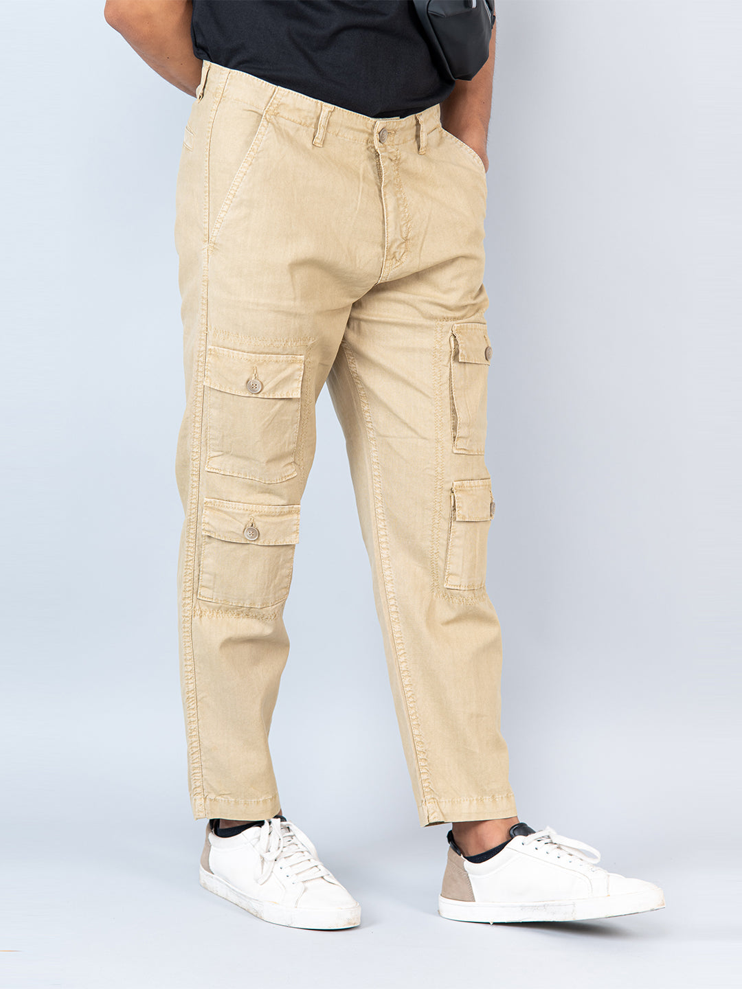 Buy Red Camel Cargo Relaxed Fit Zipper Cargo Pants for Women's Brown at  Amazon.in