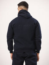 Navy Blue Tistabene Hoodie With Jogger Co-ord Set