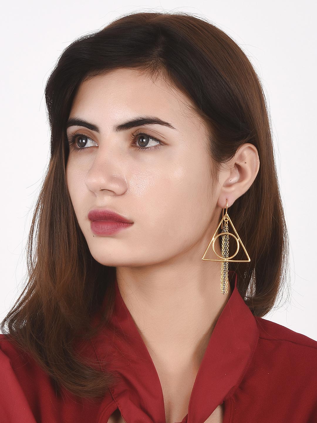 Contemporary Western Style Dangler Earring