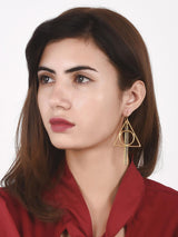 Contemporary Western Style Dangler Earring
