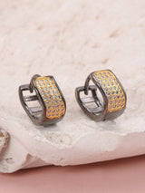 Classic Black Beauty Hoop Earring