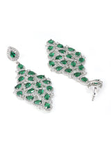 Contemporary Colored Stone Dangler Earring