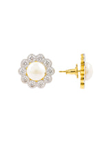 Floral International Diamonds Stud Earring