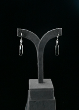 Contemporary Colored Stone Dangler Earring
