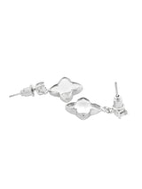 Floral Colored Stone Dangler Earring