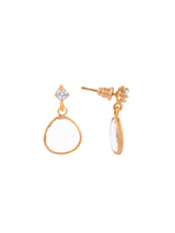 Classic Colored Stone Dangler Earring