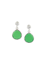 Classic Colored Stone Dangler Earring