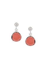 Classic Colored Stone Dangler Earring