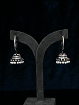 Contemporary Black Beauty Jhumki Earring